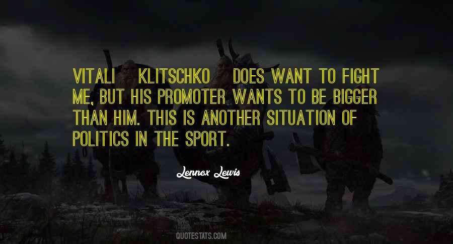 Klitschko Quotes #353198