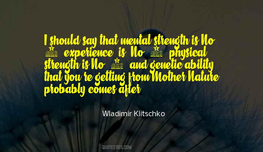 Klitschko Quotes #541214