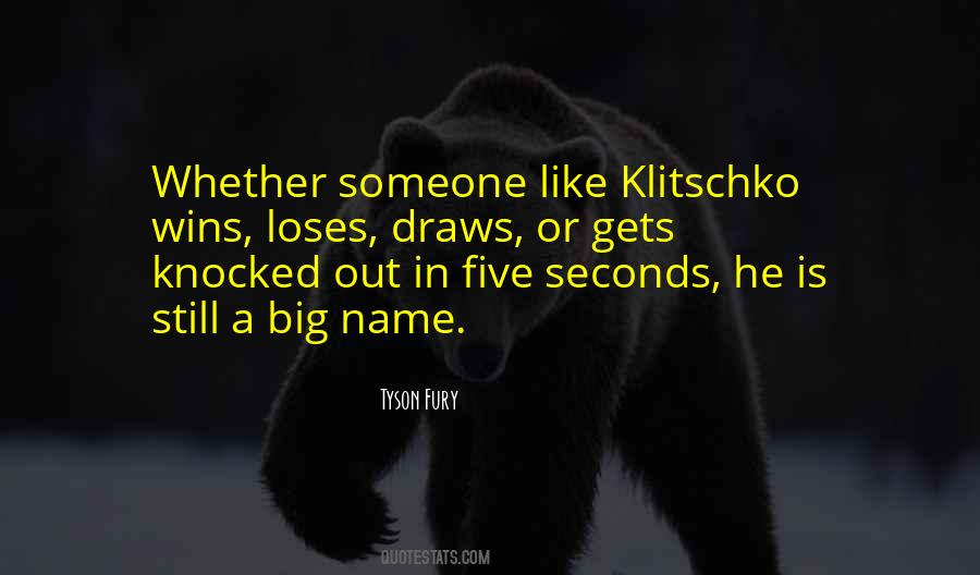 Klitschko Quotes #840546