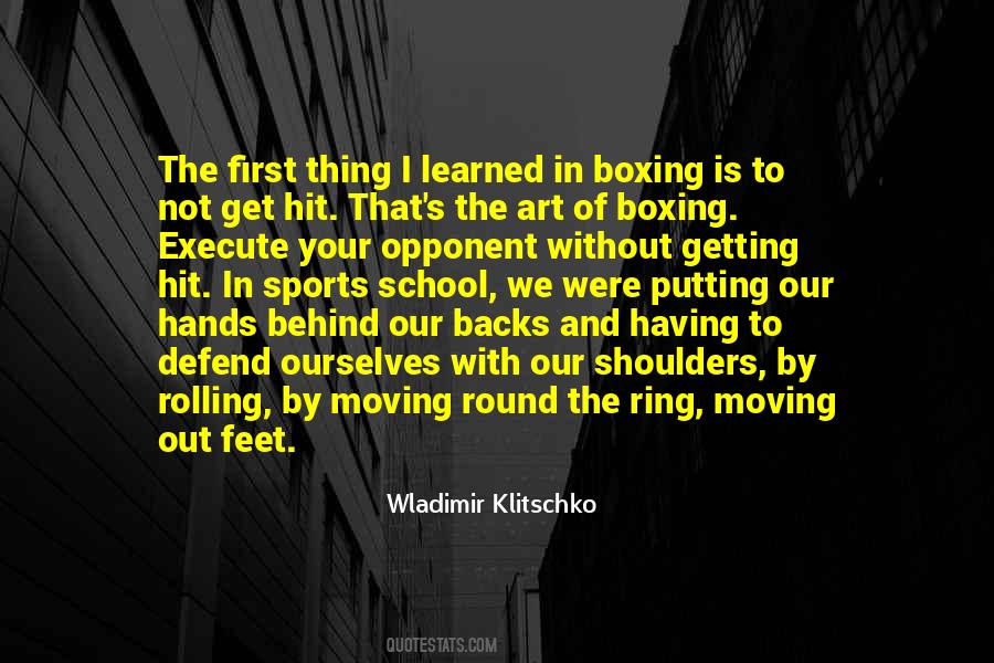 Klitschko Quotes #931178