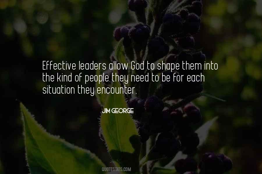 Quotes About Effective Leaders #25526