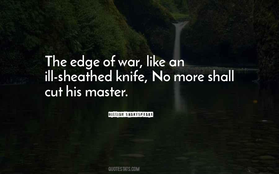 Knife Edge Quotes #30688