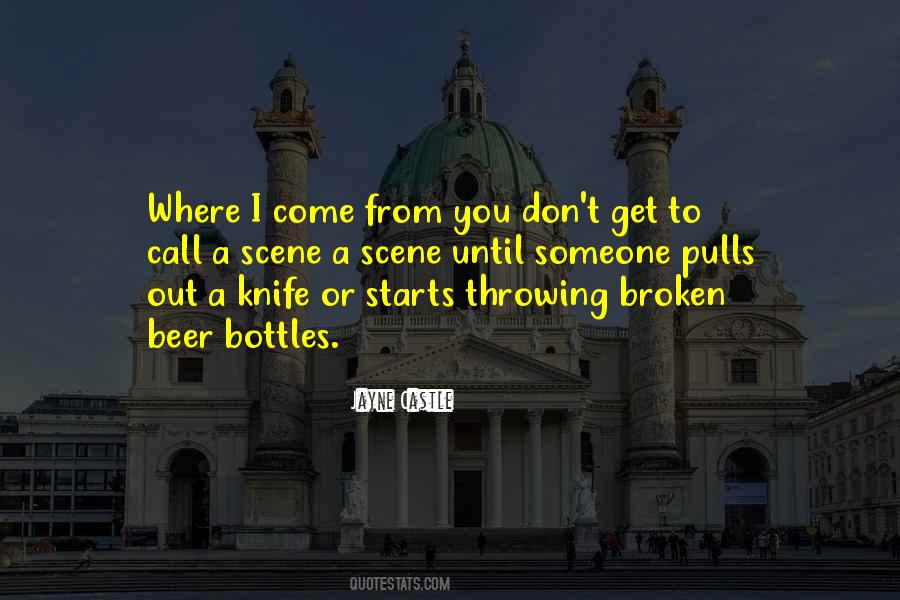Knife Throwing Quotes #1013817