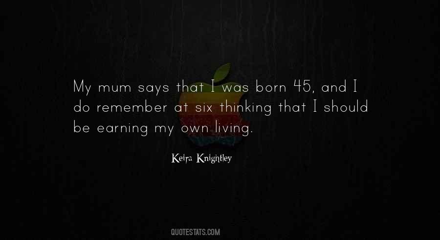 Knightley Quotes #946595