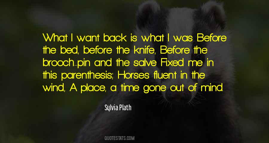 Knives In Back Quotes #1853114