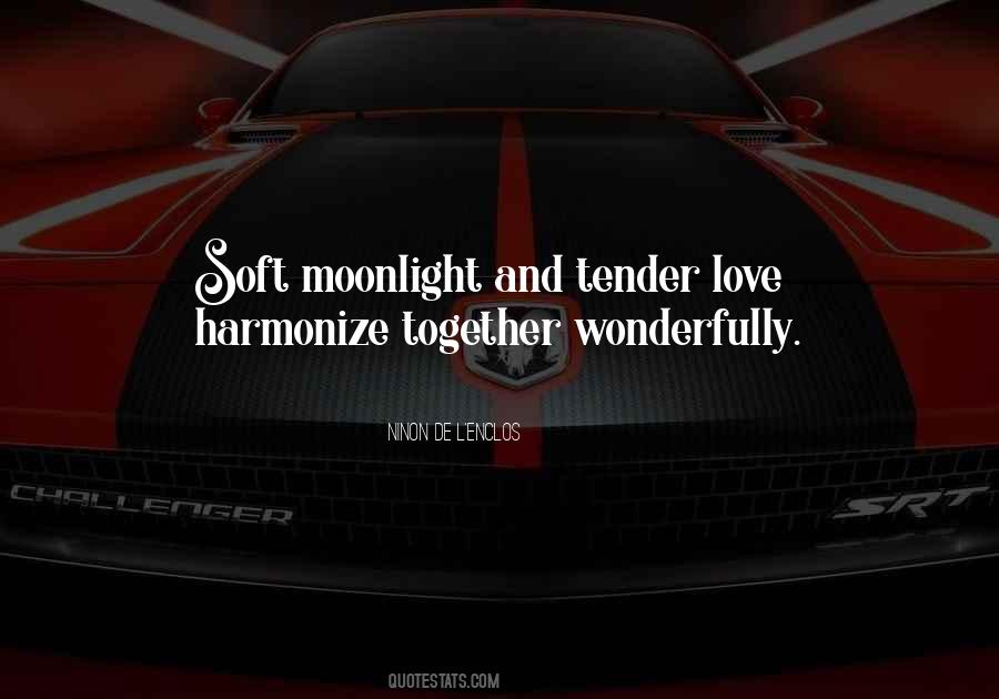 Quotes About Tender Love #1796578