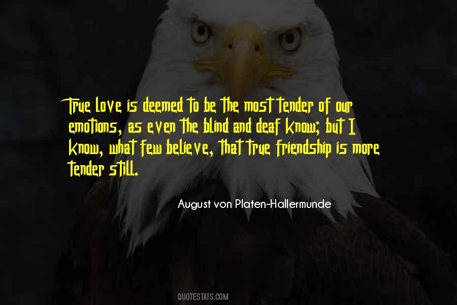 Quotes About Tender Love #711001