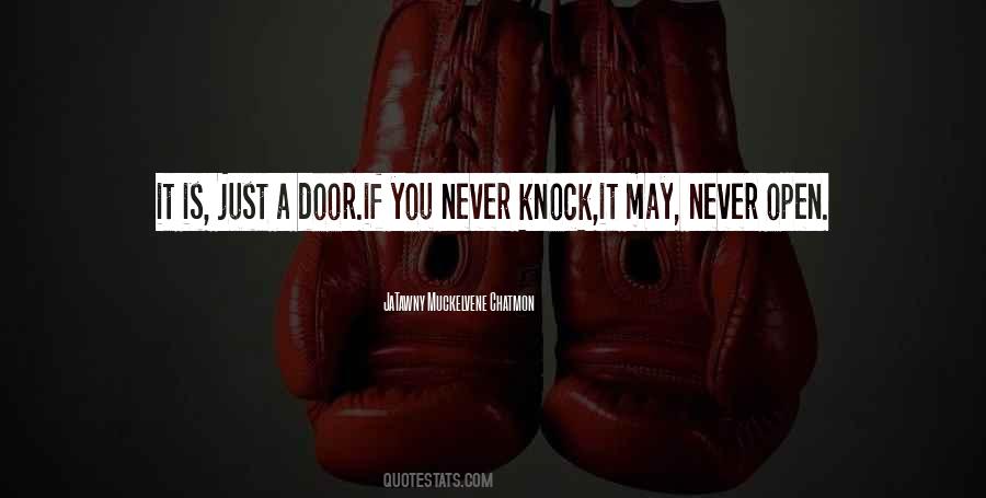 Knock Door Quotes #122379