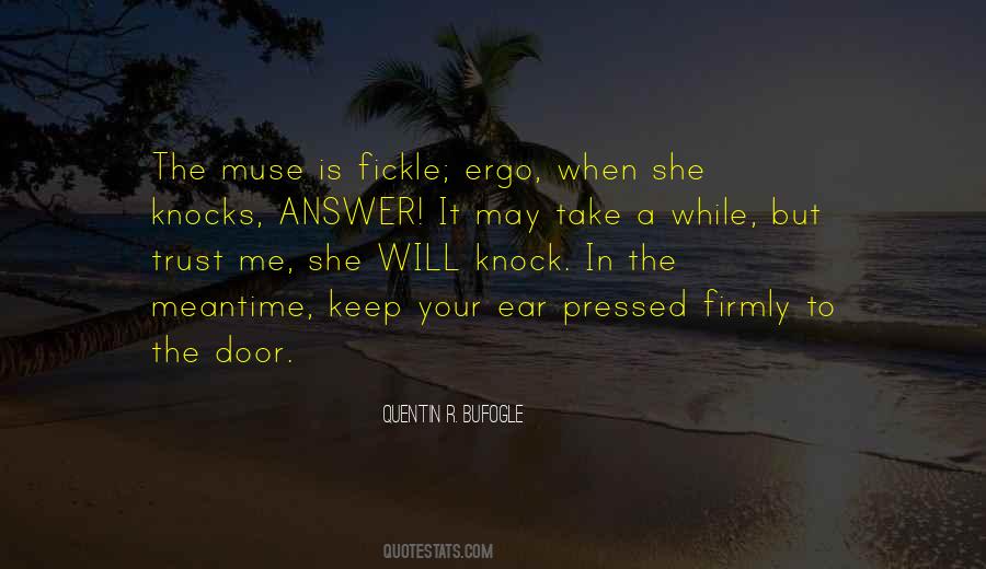 Knock Door Quotes #301560