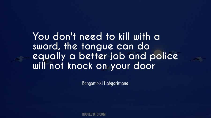 Knock Door Quotes #312089