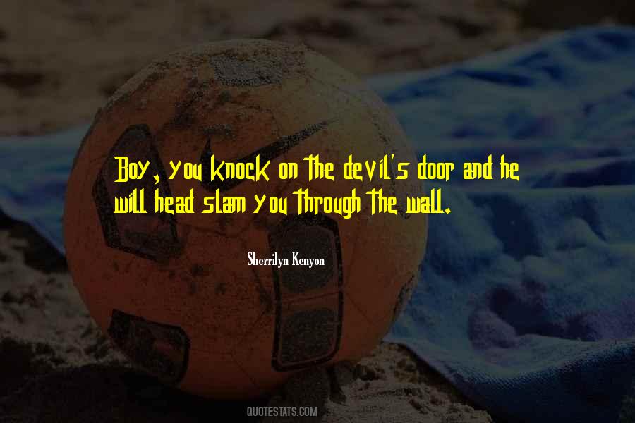 Knock Door Quotes #43704