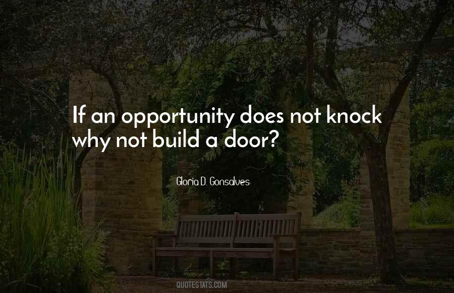 Knock Door Quotes #493603