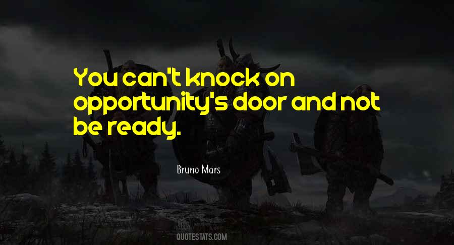 Knock Door Quotes #554720