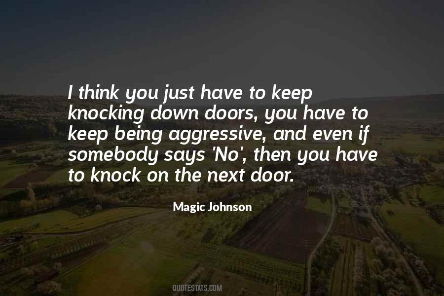 Knock Door Quotes #681249