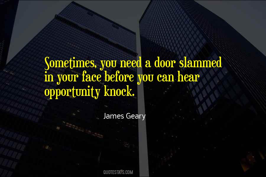 Knock Door Quotes #708518