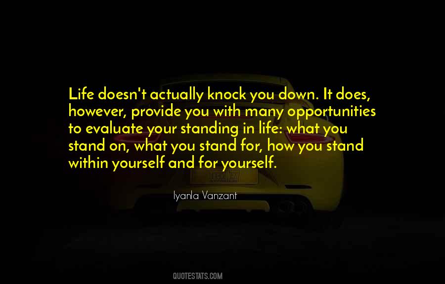 Knock You Down Quotes #550053