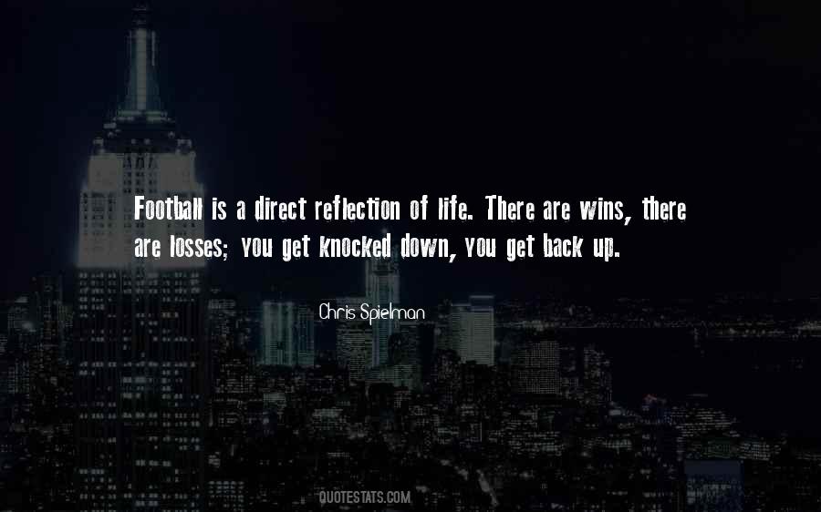 Knocked Back Down Quotes #1227130