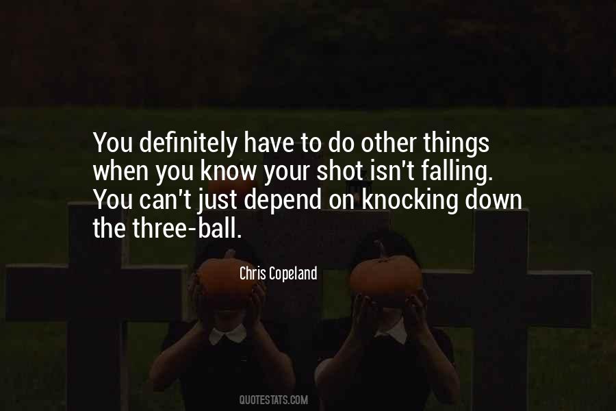 Knocking Others Down Quotes #250718