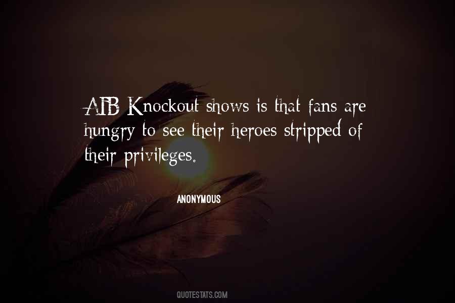 Knockout Quotes #45985