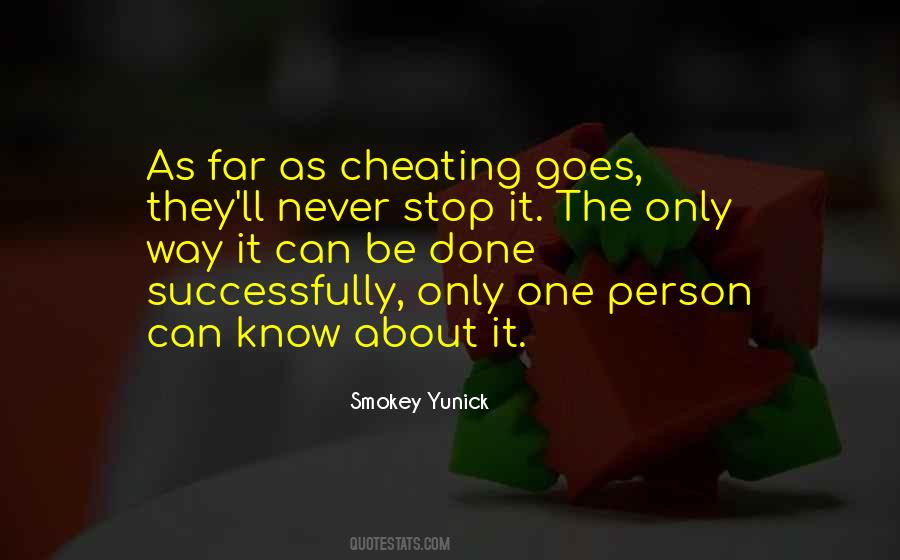 Know He Cheating Quotes #1171803