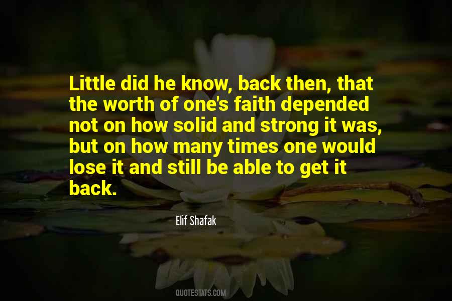 Know He's The One Quotes #265040