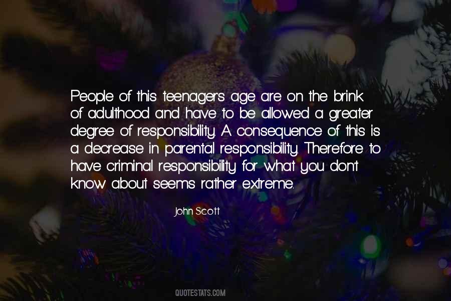 Know It All Teenager Quotes #690512