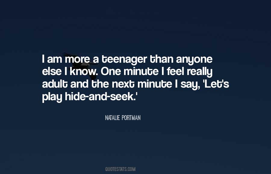Know It All Teenager Quotes #797680