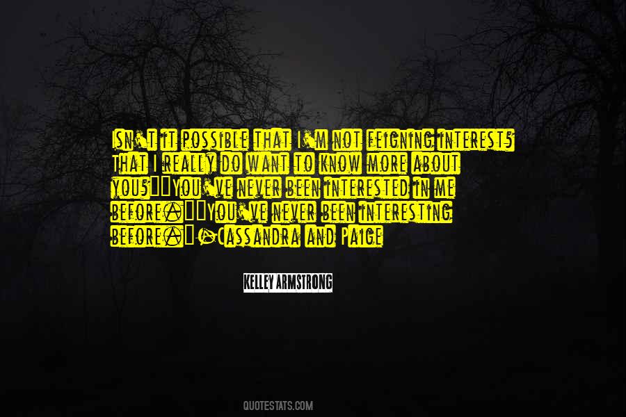Know Me More Quotes #146004