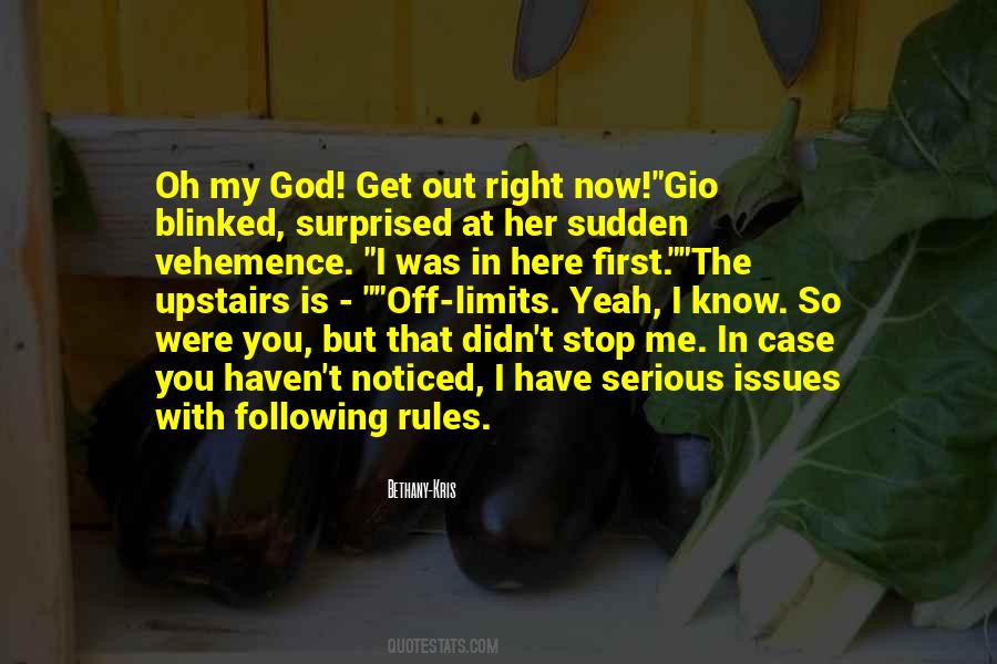Know My Limits Quotes #927691