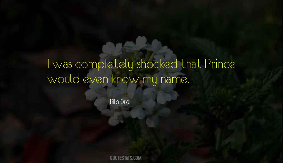 Know My Name Quotes #1469828