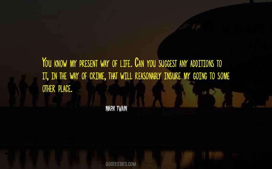Know My Place Quotes #309663