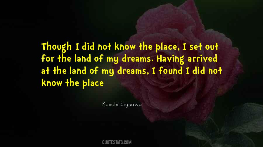 Know My Place Quotes #69013