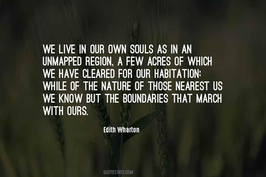 Know No Boundaries Quotes #249033