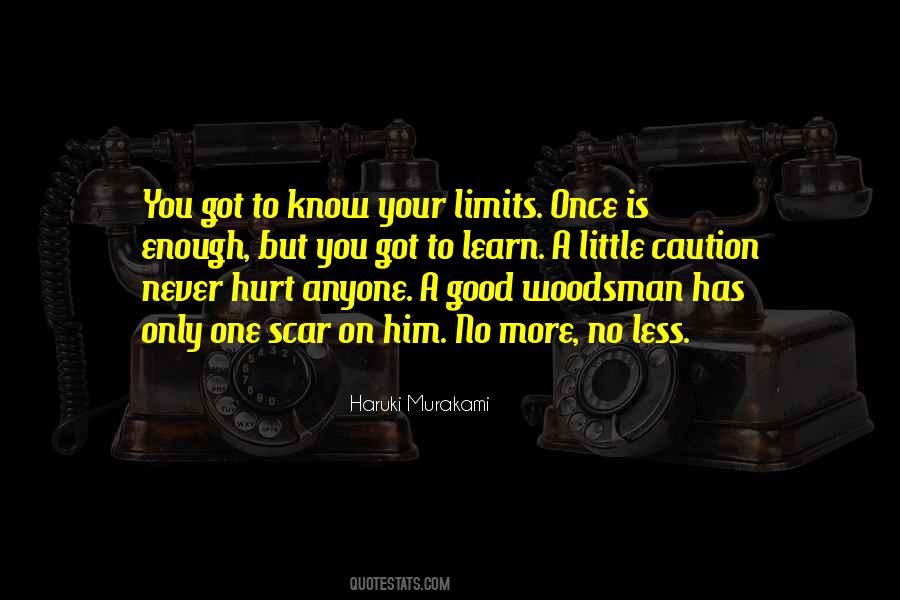 Know No Limits Quotes #1256915