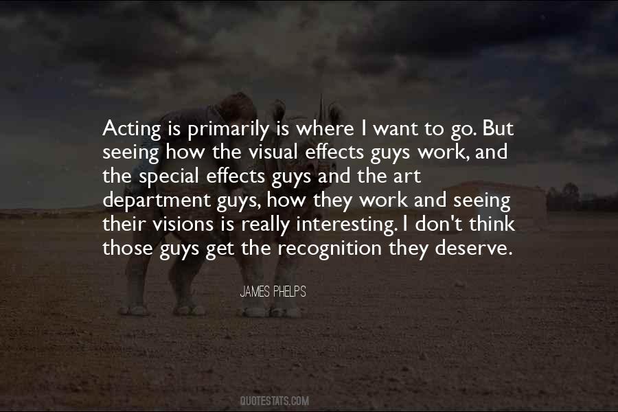 Know What You Deserve Quotes #60251