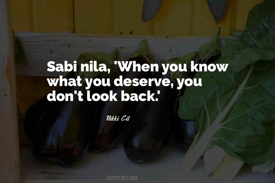 Know You Deserve Quotes #890824
