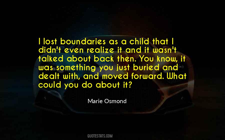 Know Your Boundaries Quotes #1076531