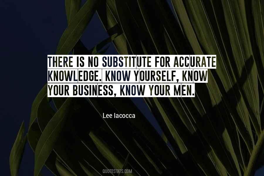 Know Your Business Quotes #1310521