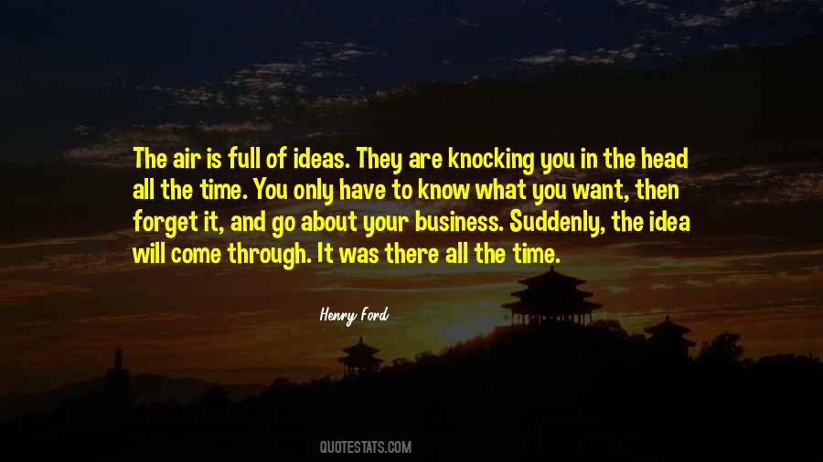 Know Your Business Quotes #189076
