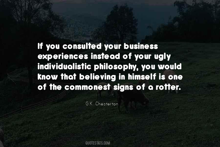 Know Your Business Quotes #473651