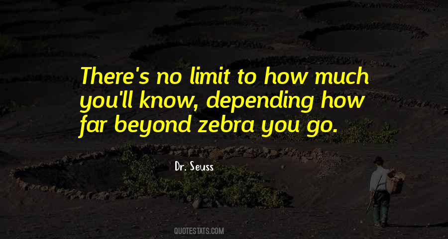 Know Your Limit Quotes #174836