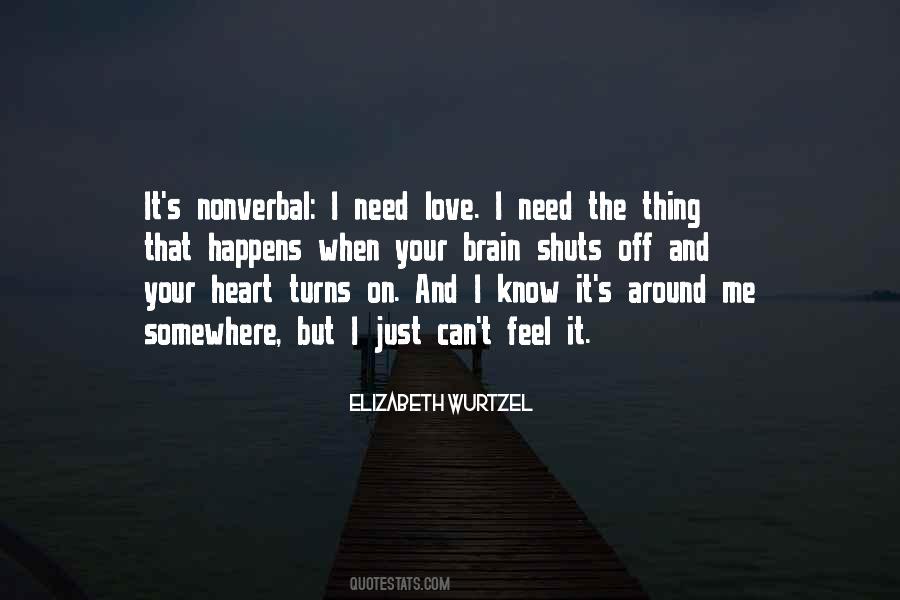 Know Your Love Quotes #84292
