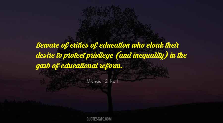 Quotes About Educational Reform #920995