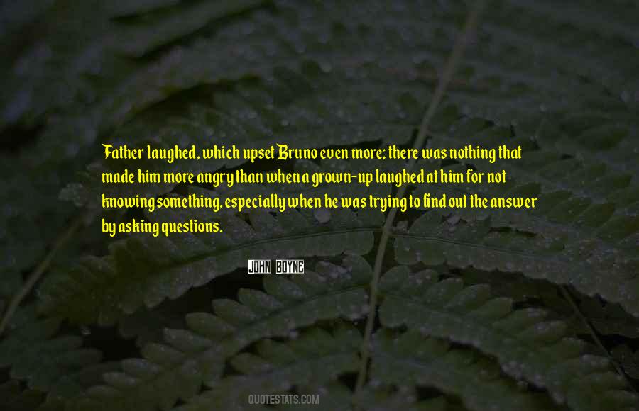 Knowing The Answer Quotes #32716