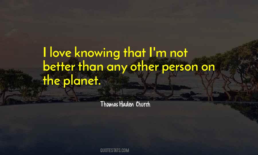 Knowing The Person Quotes #902961