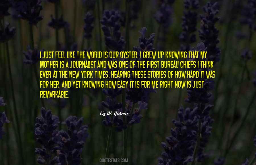 Knowing The World Quotes #102959