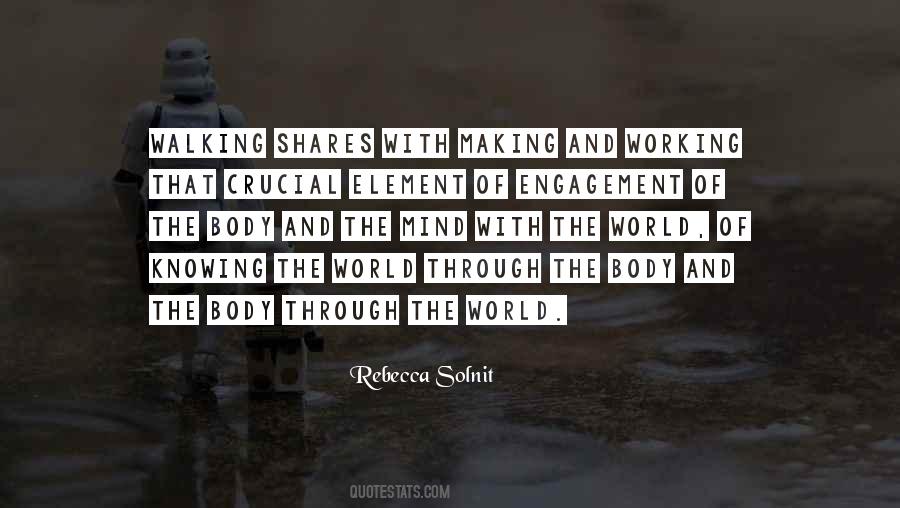 Knowing The World Quotes #1245496