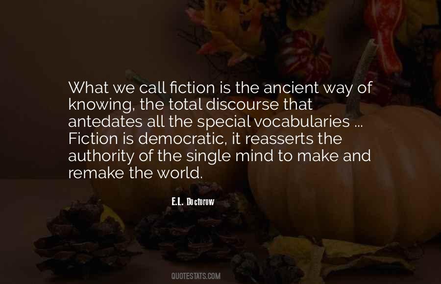 Knowing The World Quotes #163534