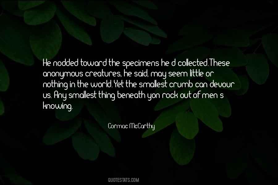 Knowing The World Quotes #299760