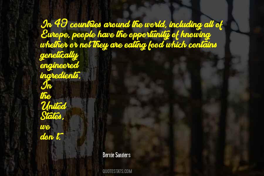 Knowing The World Quotes #476281